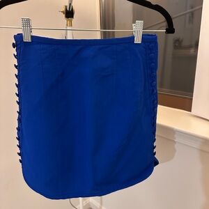 Zara blue skirt